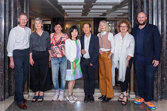 eight jury members of the 2023 nasher prize 