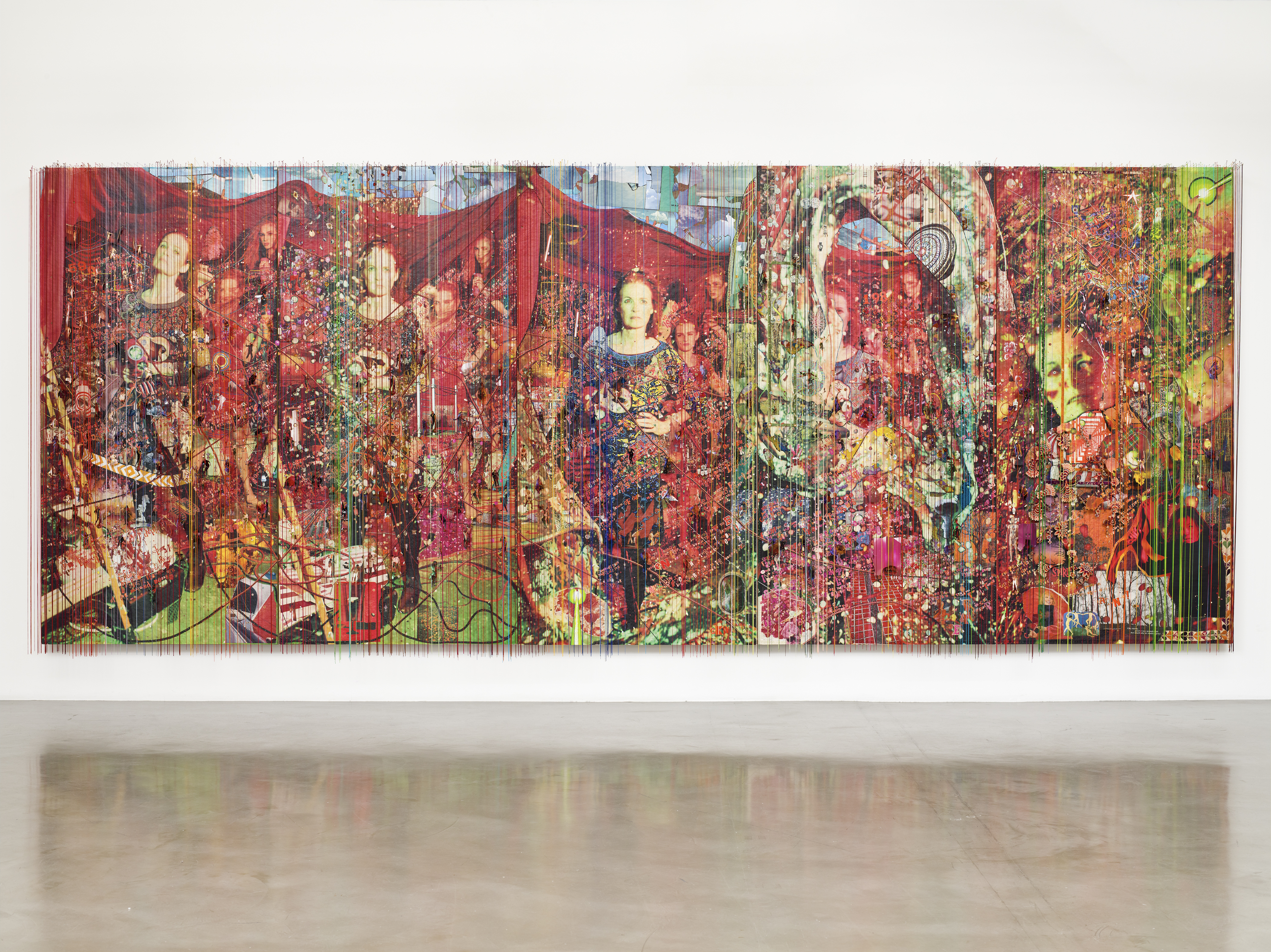 Photos of Elliot Hundley’s opening at the Nasher Sculpture Center