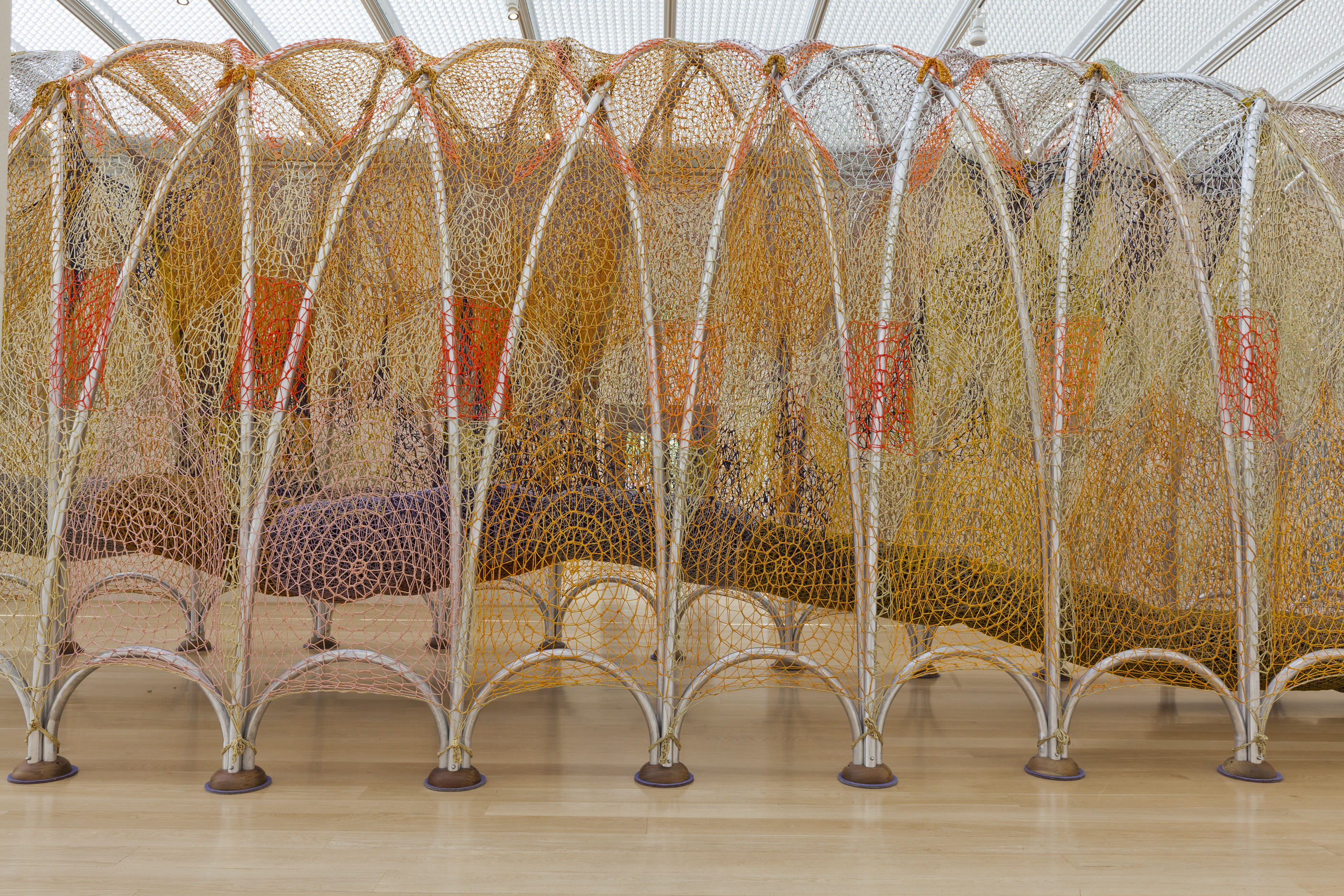 Ernesto Neto’s Cuddle on the Tightrope