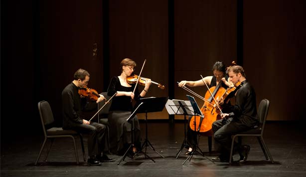 The Brentano String Quartet performs One Red Rose on November 23rd as part of the Nasher Sculpture C