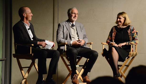 Renzo Piano speaks as part of the NasherSALON speaker series 