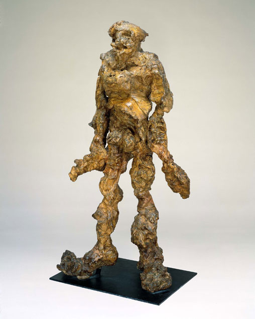 Willem de Kooning, Clamdigger, 1972, Plaster, 59 1/2 x 29 5/8 x 23 3/4 in. (151.1 x 75.2 x 60.3 cm)