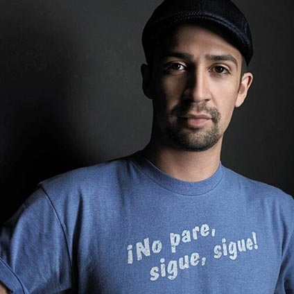 Lin-Manuel Miranda NasherSalon