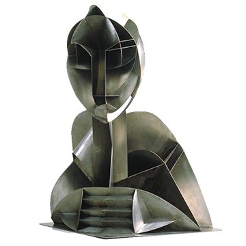 Constructed Head No. 2 by Naum Gabo
